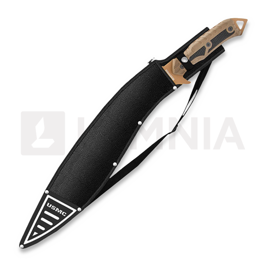United Cutlery USMC Desert Ops Sawback Kukri kukri peilis