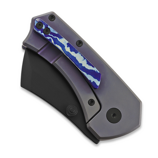 Zav&iacute;rac&iacute; nůž Urban EDC Supply Dutchman - Titanium with Mokuti Clip