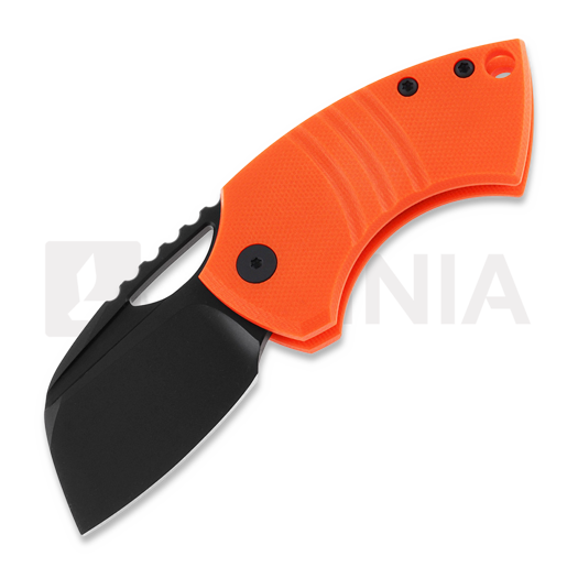 Urban EDC Supply GNAT-S XL sklopivi nož, Orange G10 & DLC