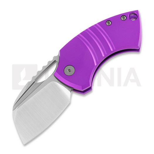Urban EDC Supply GNAT-S XL összecsukható kés, Purple Anodized Aluminum