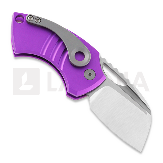 Urban EDC Supply GNAT-S XL foldekniv, Purple Anodized Aluminum