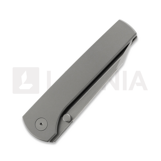 Coltello pieghevole Urban EDC Supply Miso - Plain Jane Titanium & Full Hollow M390