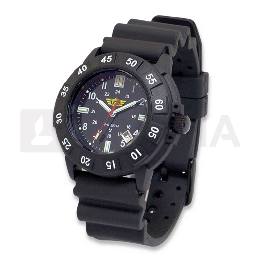 UZI The Protector Taktische Uhr, schwarz