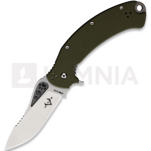 V Nives ADAPPT Framelock Green folding knife