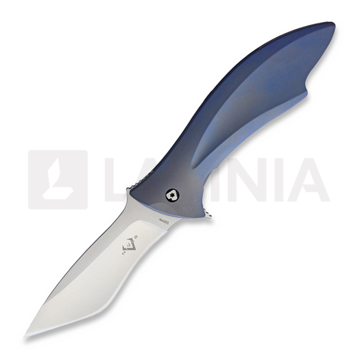 Skladací nôž V Nives Deplorable Framelock, modrá