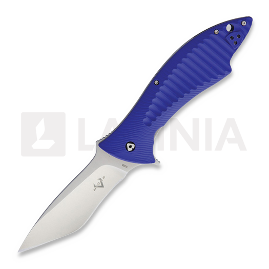 Couteau pliant V Nives Deplorable Linerlock, bleu