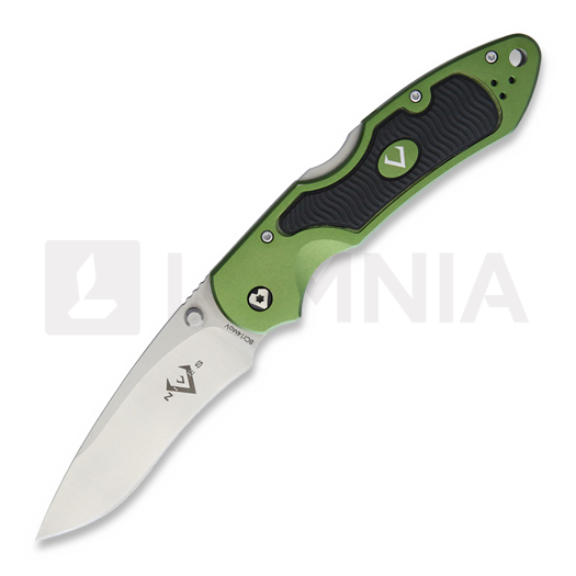 V Nives Griptide Lockback sklopivi nož, zelena