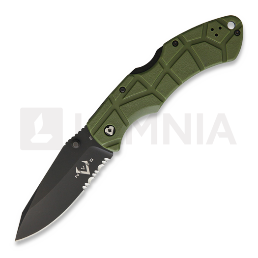 Navalha V Nives Lockback, verde oliva