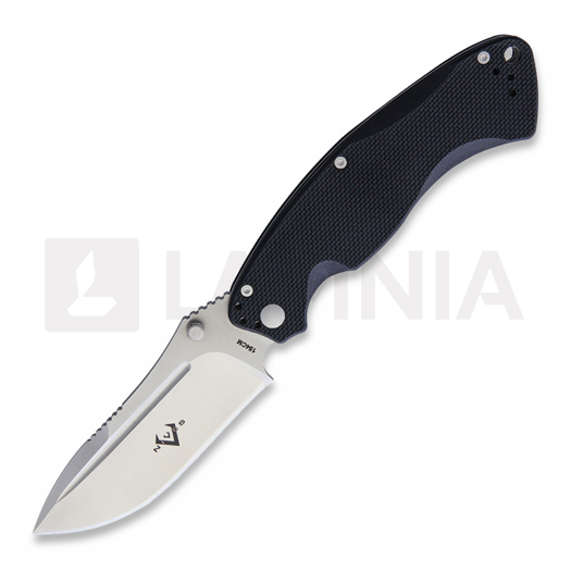 Navaja V Nives Olympian Linerlock Black G10