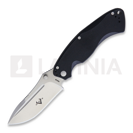 V Nives Olympian Linerlock Black G10 סכין מתקפלת