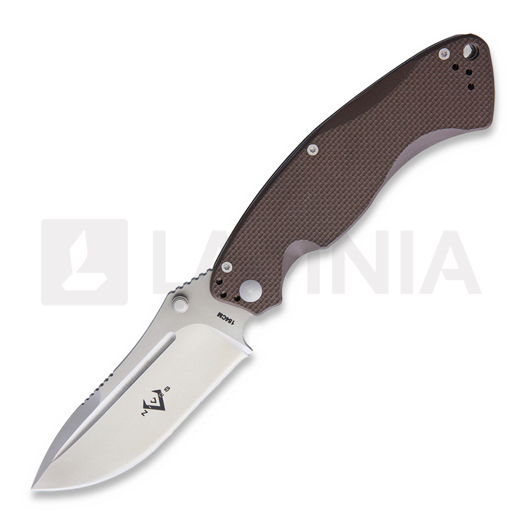Складний ніж V Nives Olympian Linerlock Dark Earth G10