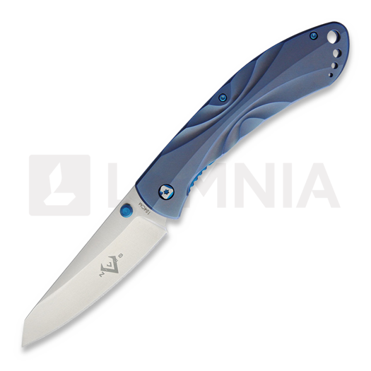 V Nives Poseidon Linerlock fällkniv, blå