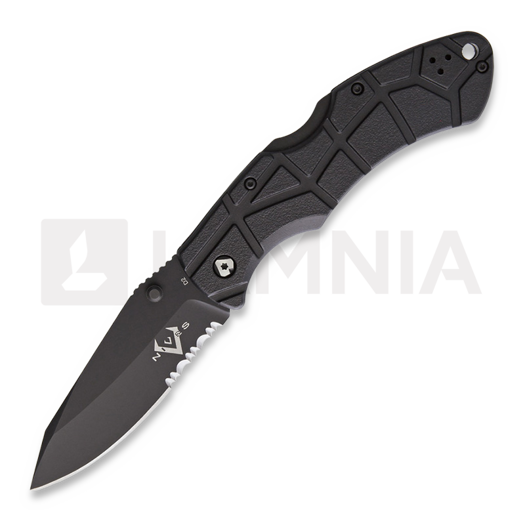 V Nives Rocky II Lockback foldekniv, svart