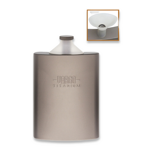 Vargo Titanium Funnel Flask