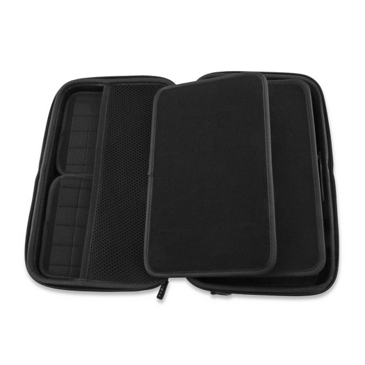 Vault Knife Case with lock, carbon fiber