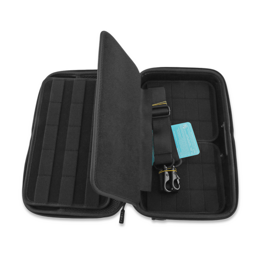 Vault Knife Case with lock, carbon fiber
