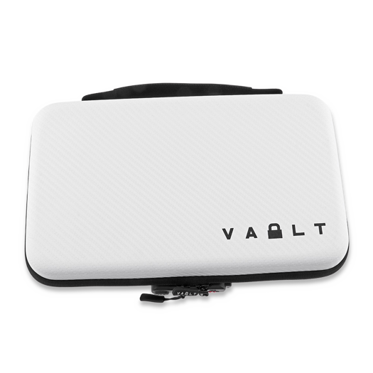 Vault Secure Knife Case, white carbon fiber