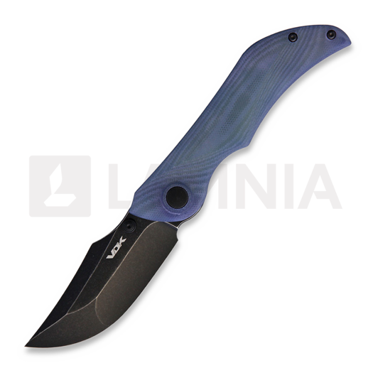 VDK Knives Talisman sulankstomas peilis, mėlyna