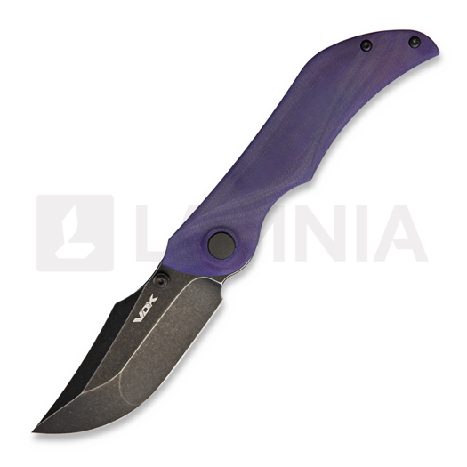 VDK Knives Talisman sulankstomas peilis, violetinė