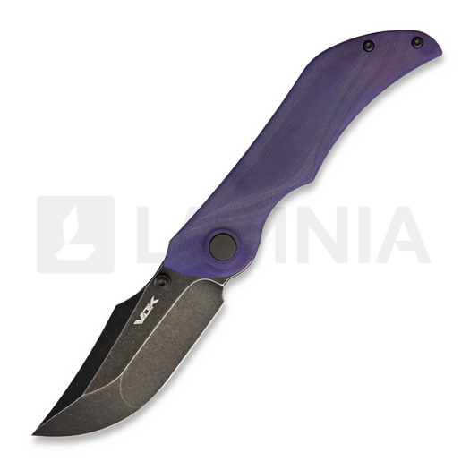 Складний ніж VDK Knives Talisman, пурпуро́вий