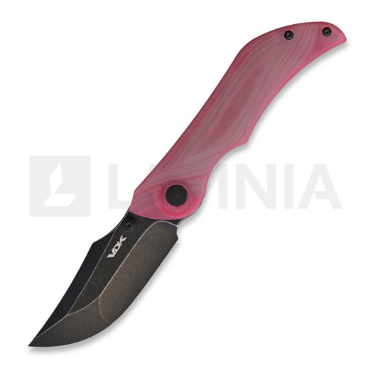 VDK Knives Talisman 折り畳みナイフ, 赤