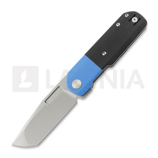 Coltello pieghevole Vero Engineering Avid 3 - Stonewash - G10, nero, blu