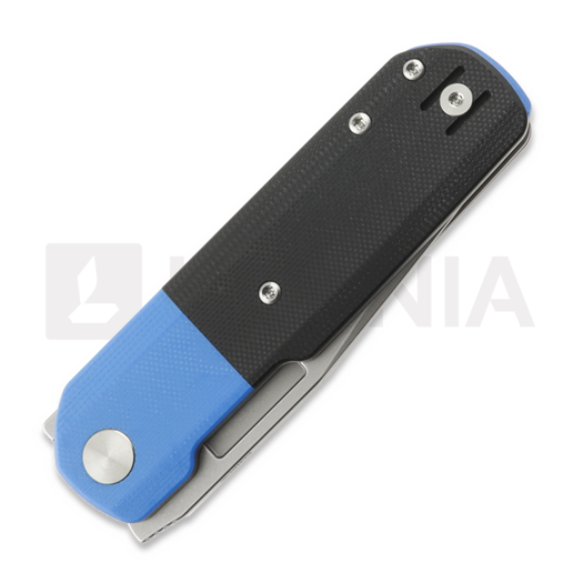 Coltello pieghevole Vero Engineering Avid 3 - Stonewash - G10, nero, blu
