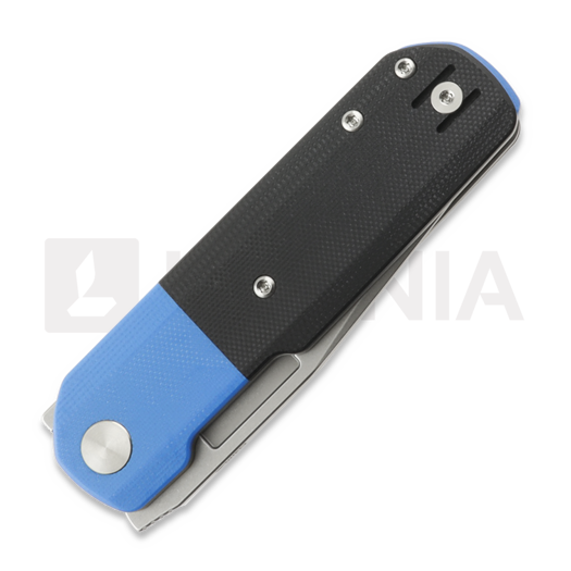 Coltello pieghevole Vero Engineering Avid 3 - Stonewash - G10, nero, blu