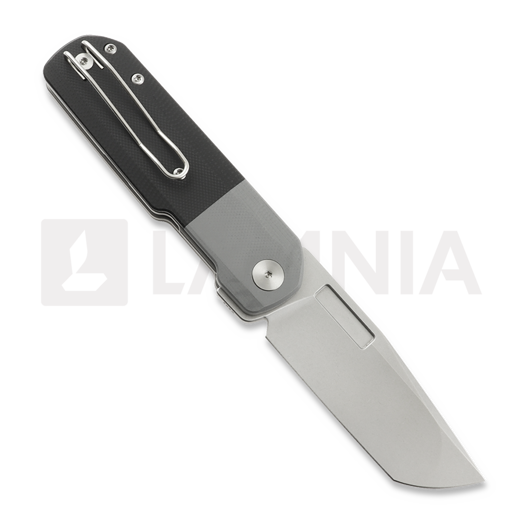 Coltello pieghevole Vero Engineering Avid 3 - Stonewash - G10, nero, grigio