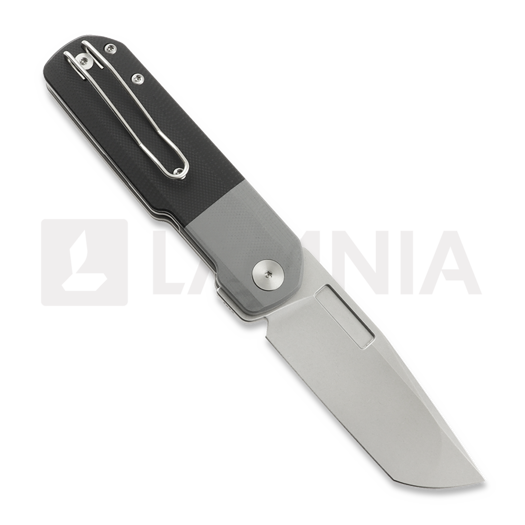 Coltello pieghevole Vero Engineering Avid 3 - Stonewash - G10, nero, grigio