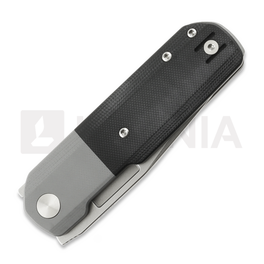 Coltello pieghevole Vero Engineering Avid 3 - Stonewash - G10, nero, grigio
