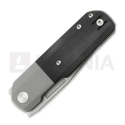 Coltello pieghevole Vero Engineering Avid 3 - Stonewash - G10, nero, grigio