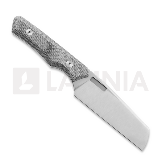 Vero Engineering Axon - Belt Satin M390 - Black Micarta knife