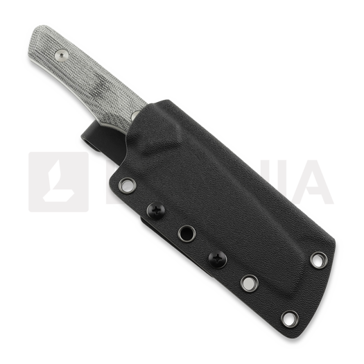 Faca Vero Engineering Axon - Belt Satin M390 - Black Micarta