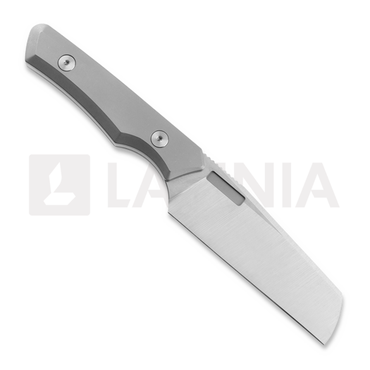 Vero Engineering Axon - Belt Satin M390 - Stonewash Ti knife