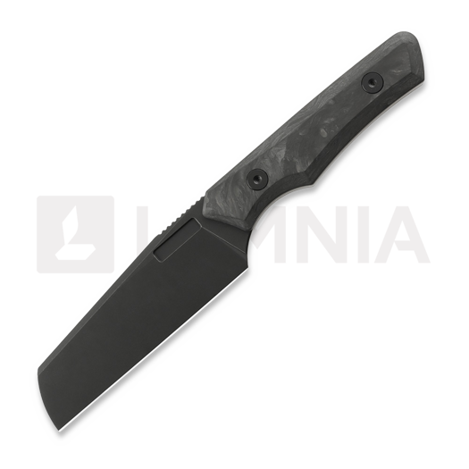 Vero Engineering Axon - Blackwash M390 - Marbled CF knife