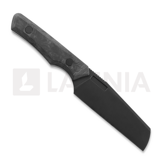 Vero Engineering Axon - Blackwash M390 - Marbled CF knife