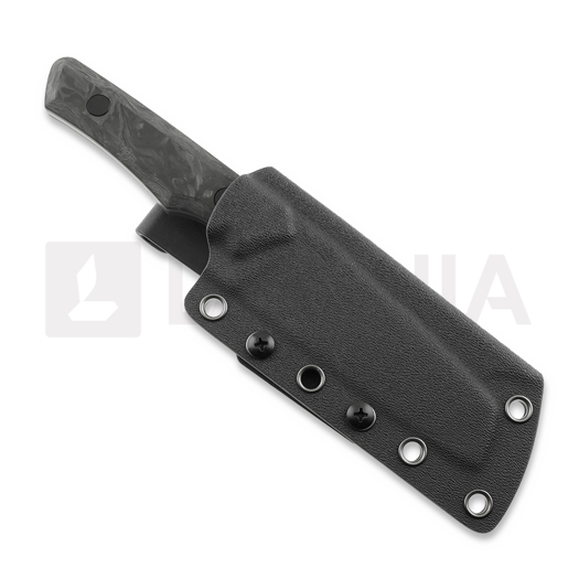 Vero Engineering Axon - Blackwash M390 - Marbled CF kniv