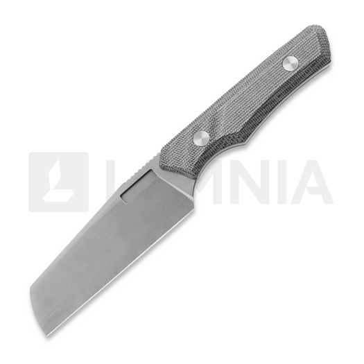 Vero Engineering Axon - Hand Satin M390 - Black Micarta peilis