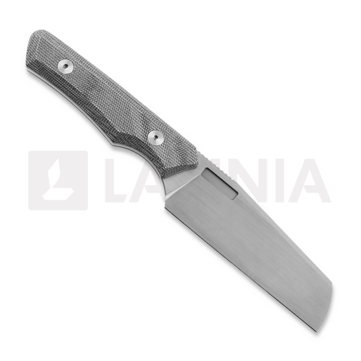 Vero Engineering Axon - Hand Satin M390 - Black Micarta kniv