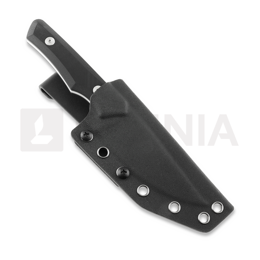 Coltello Vero Engineering Myelin - Hand Satin - G10, nero