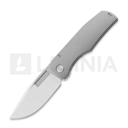 Couteau pliant Vero Engineering Nova Mini - Belt Satin M390 - Stonewash Ti