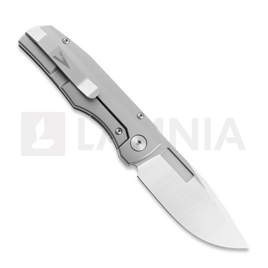 Zavírací nůž Vero Engineering Nova Mini - Belt Satin M390 - Stonewash Ti