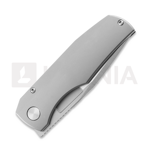 Coltello pieghevole Vero Engineering Nova Mini - Belt Satin M390 - Stonewash Ti