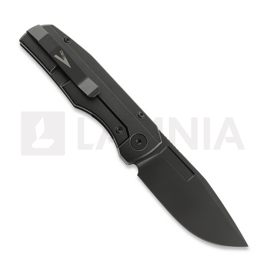 Vero Engineering Nova Mini - Blackwash M390 - Blackwash Ti sulankstomas peilis