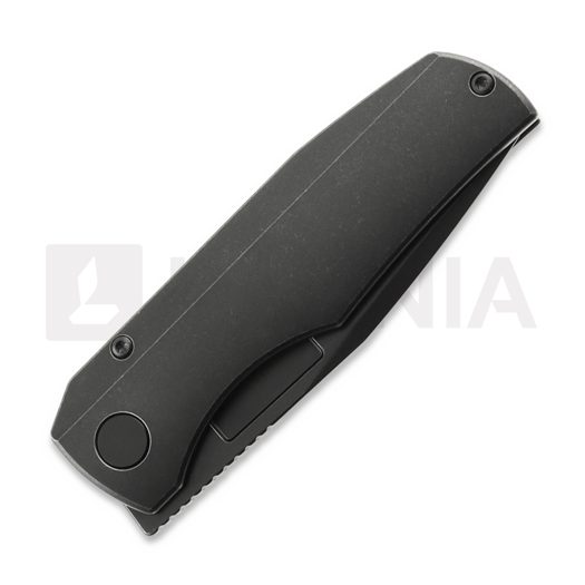 Vero Engineering Nova Mini - Blackwash M390 - Blackwash Ti sulankstomas peilis
