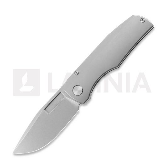 Couteau pliant Vero Engineering Nova Mini - Stonewash M390 - Stonewash Ti