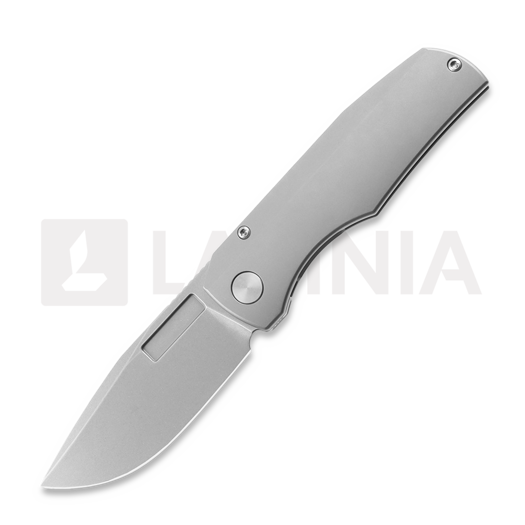 Nóż składany Vero Engineering Nova Mini - Stonewash M390 - Stonewash Ti