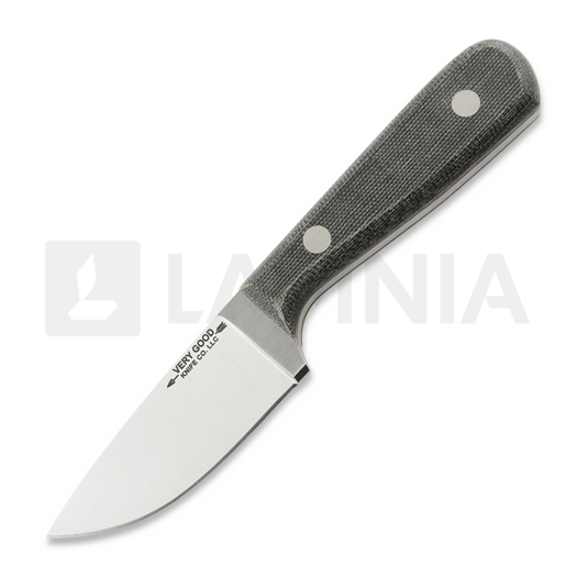 Nôž Very Good Knife Co Adventure 80Crv2 Gen2, black micarta
