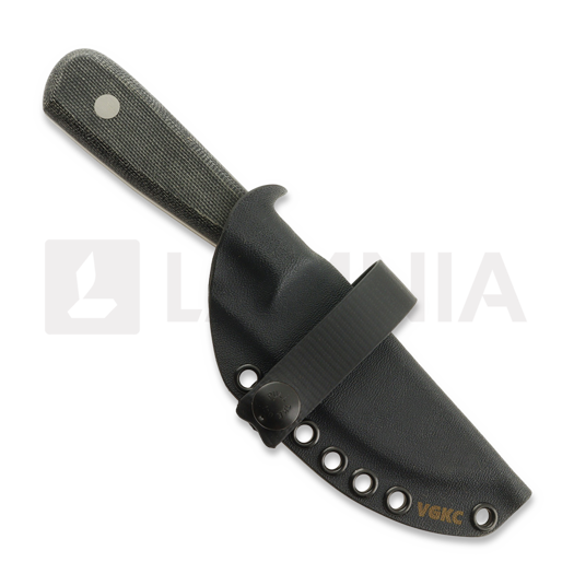 Нож Very Good Knife Co Adventure 80Crv2 Gen2, black micarta